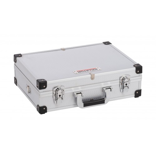 KRT640101S Maleta de aluminio 420x125x300mm plata
