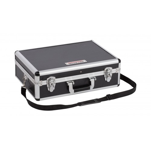 KRT640102B Maleta de aluminio 460x155x330mm negro
