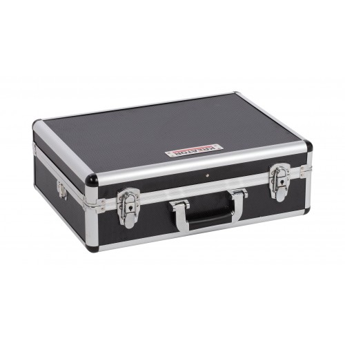 KRT640102B Maleta de aluminio 460x155x330mm negro