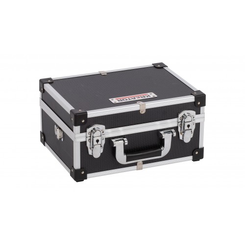 KRT640106B Maleta de aluminio 320x230x160mm negro