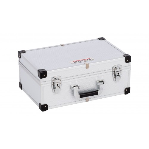 KRT640260S Maleta de aluminio 420x265x173mm plata