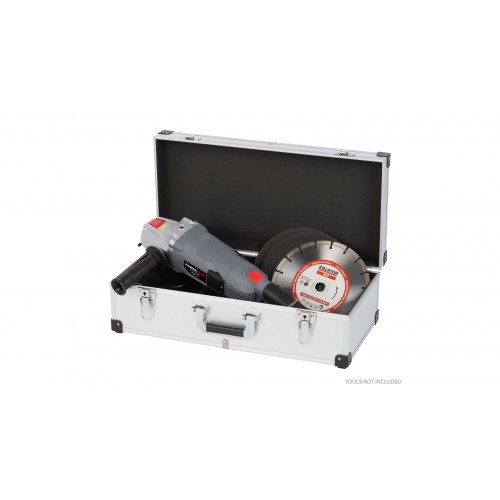 KRT640280S Maleta de aluminio 560x265x173mm (80CD's) plata