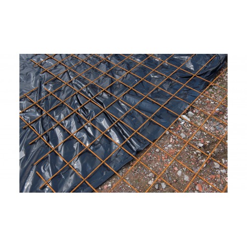 KRT664003 Cubierta protectora negra 0,1mm 6x8m