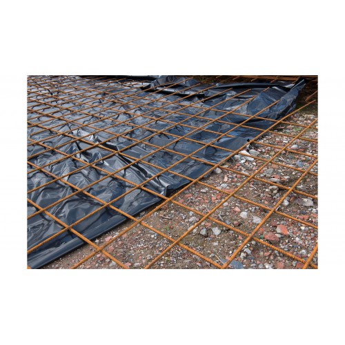 KRT664003 Cubierta protectora negra 0,1mm 6x8m