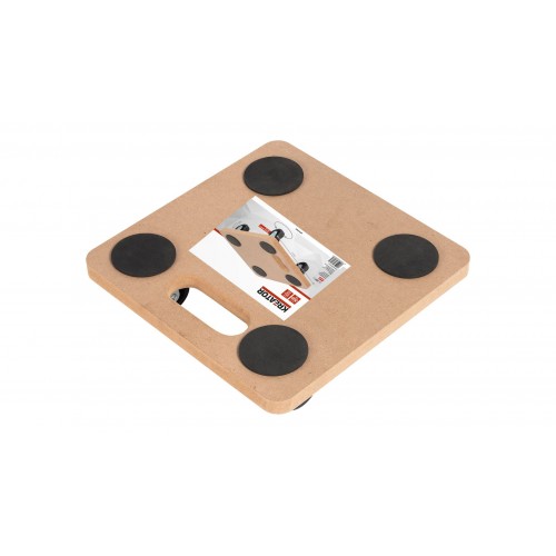 KRT670002 Plataforma con ruedas 290x290mm, 200kg