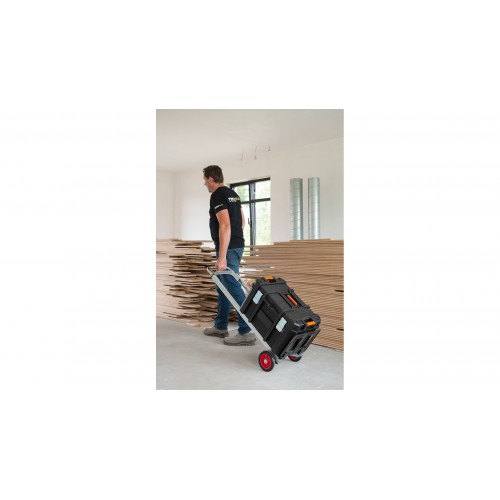 KRT670201 Carretilla de mano plegable 250x355mm, 90kg - aluminio