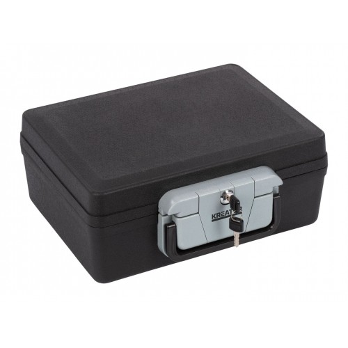 KRT692005 Caja fuerte portátil, resistente al fuego y al agua