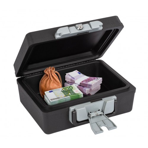 KRT692005 Caja fuerte portátil, resistente al fuego y al agua