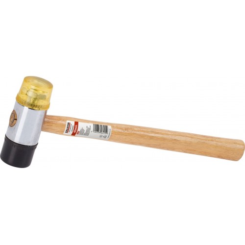 KRT904007 Maza goma Ø 40mm caucho-plást.