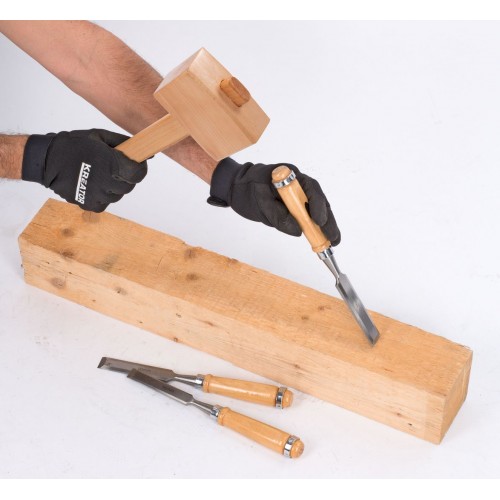 KRT905005 Martillo de madera de haya 114x90x56mm