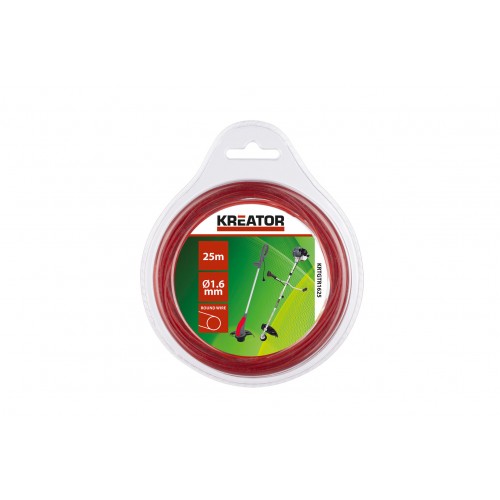 KRTGTR1625 Hilo de corte redondo 1,6mm 25m