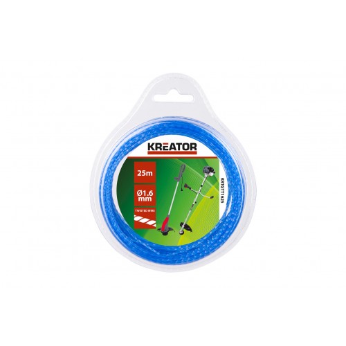 KRTGTT1625 Hilo de corte retorcido 1,6mm 25m
