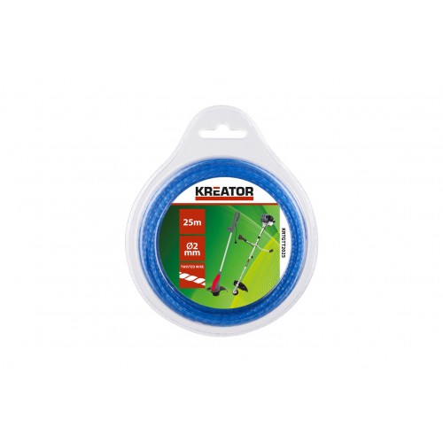 KRTGTT2025 Hilo de corte retorcido 2mm 25m