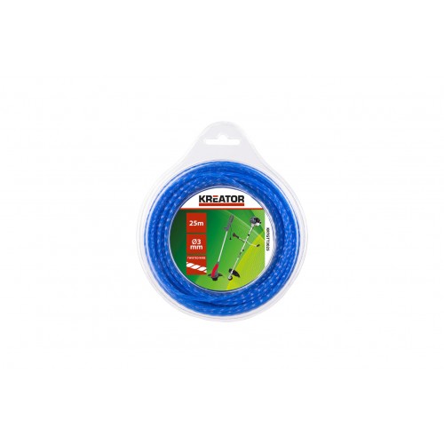 KRTGTT3025 Hilo de corte retorcido 3mm 25m