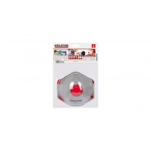 KRTS1001VC Máscara para polvo  FFP1 reducción del odor 2pcs