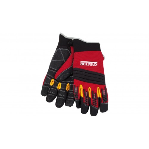 KRTT007XL Guante técnico synth rojo / negro