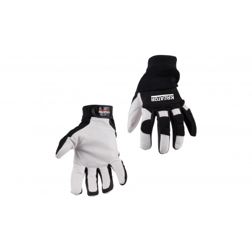 KRTT008XL Guante técnico goatl blanco/negro