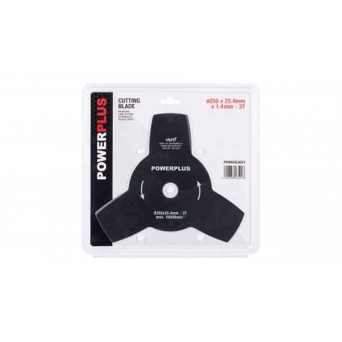 POWACG3021 Cuchilla de corte Ø 255x25,4mmx1,4mm 3T  desbrozadora