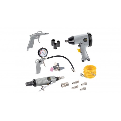 POWAIR0021 Kit herramientas neumáticas