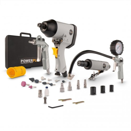 POWAIR0021 Kit herramientas neumáticas