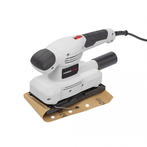 POWC40100 Lijadora orbital 150W - 1 acc.