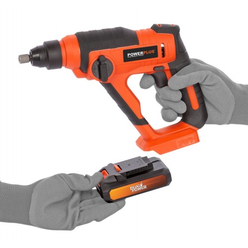 POWDP15600 Martillo percutor 20V - excl. batería y cargador