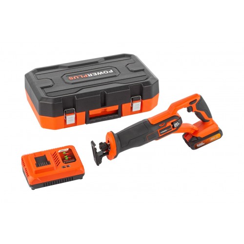 POWDP25110 Sierra sable 20V - incl. batería 20V 2.0Ah y cargador