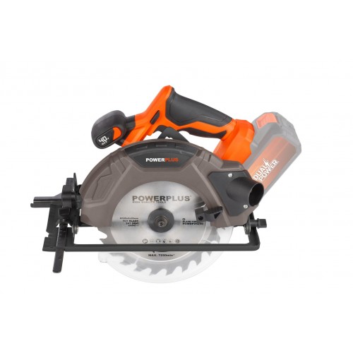 POWDP25230 Sierra Circular 40V Ø 185mm - excl. batería y cargador - 1 acc.