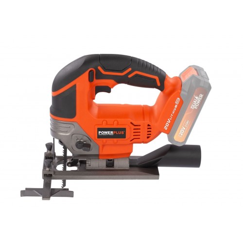 POWDP25310 Sierra de vaivén 20V - incl. batería 20V 2.0Ah y cargador- 2 acc.