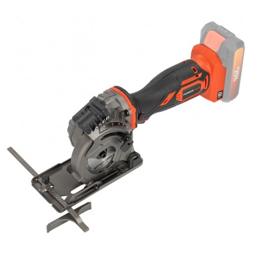 POWDP25400 Sierra de incisión 20V Ø 89mm - excl. batería y cargador - 6 acc.