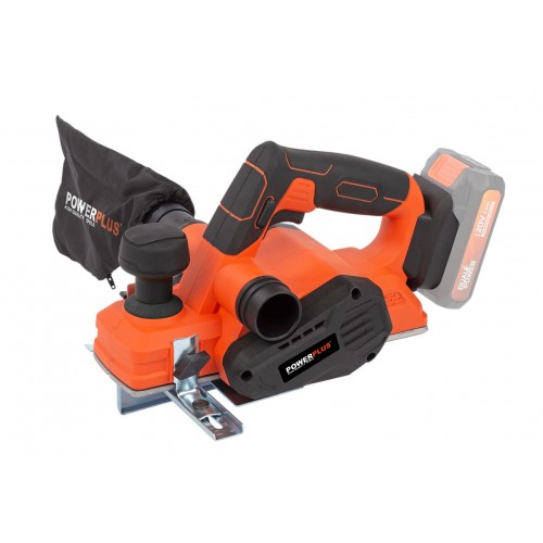 POWDP4050 Cepilladora sin cepillos 20V - excl. batería y cargador - 2 acc.