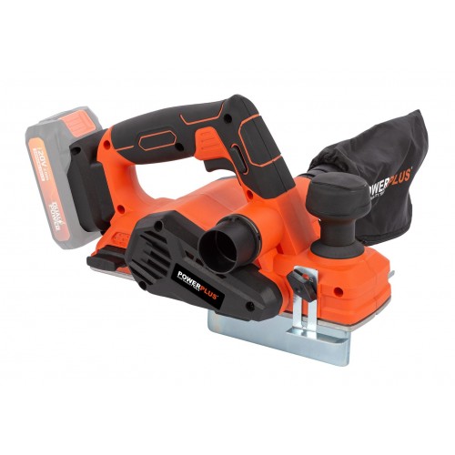 POWDP4050 Cepilladora sin cepillos 20V - excl. batería y cargador - 2 acc.