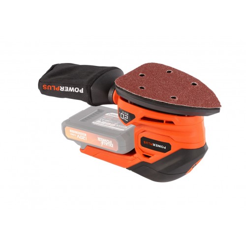 POWDP50200 Lijadora de mano 20V - excl. batería y cargador - 1 acc.