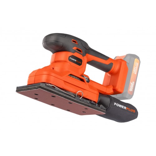 POWDP50300 Lijadora orbital 20V - excl. batería y cargador - 1 acc.