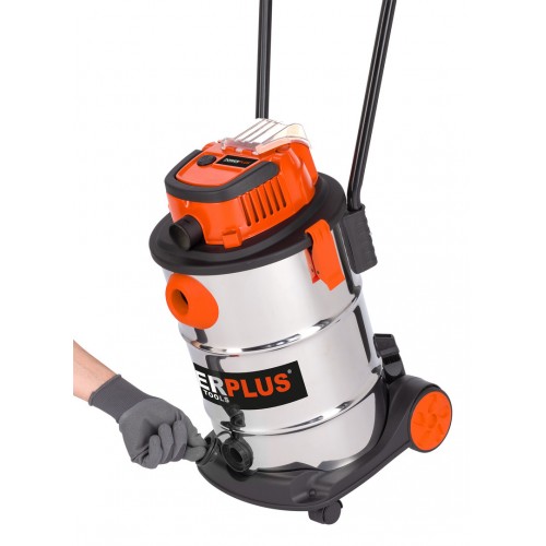 POWDP6050 Aspirador húmedo/seco sin cepillos 20V 30L - excl. batería y cargador - 1 acc.