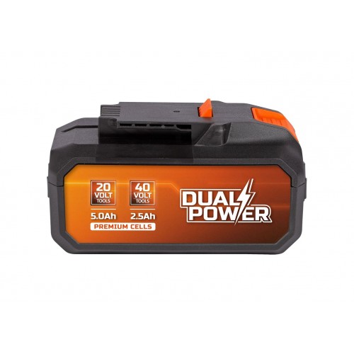POWDP9037 Batería 2x20V 5.0/2.5Ah (20V & 40V herramientas)
