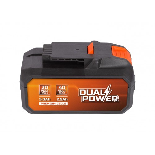 POWDP9037 Batería 2x20V 5.0/2.5Ah (20V & 40V herramientas)