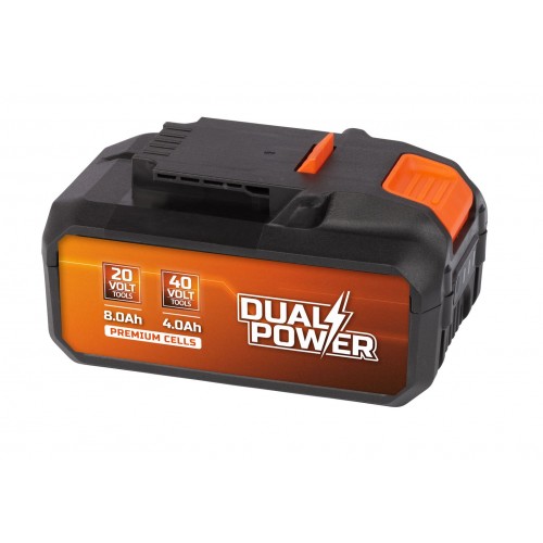 POWDP9040 Batería 2x20V 8.0/4.0Ah (Herramientas 20V & 40V)