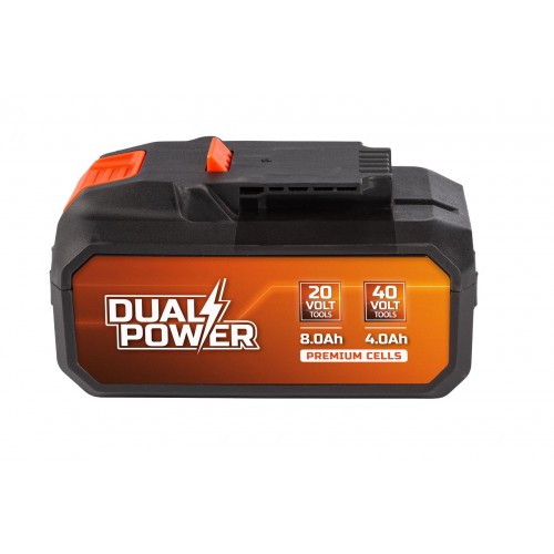 POWDP9040 Batería 2x20V 8.0/4.0Ah (Herramientas 20V & 40V)