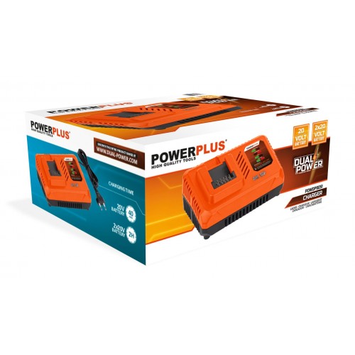 POWDP9051 Cargador 4.0A (20V & 2x20V baterías)