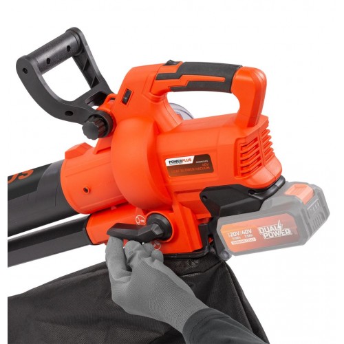 POWDPG75270 Aspirador/soplador de hojas sin cepillos 40V - excl. batería y cargador