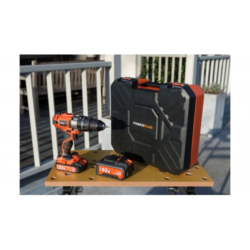 POWDPTB05 Maleta para baterías dual power 20v/40v
