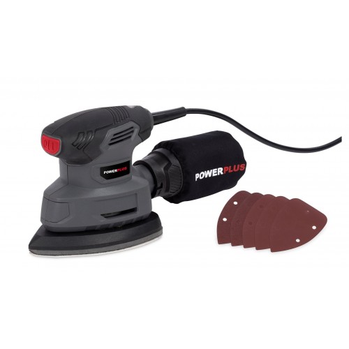 POWE40020 Lijadora de mano 140w
