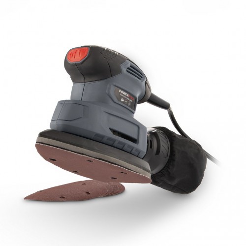 POWE40020 Lijadora de mano 140w