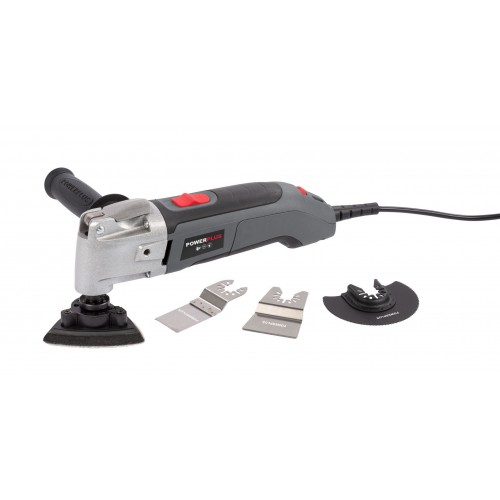 POWE80015 Multiherramienta oscilante 300W - 14 acc.