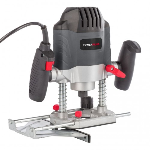 POWE80020 Fresadora 1200W - 3 acc.