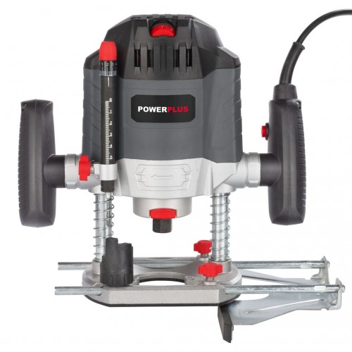 POWE80020 Fresadora 1200W - 3 acc.