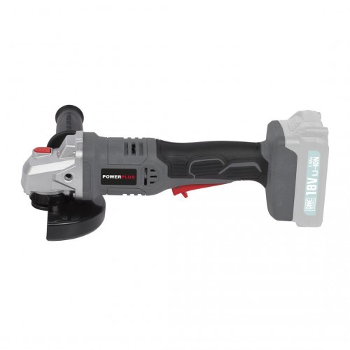 POWEBAGS3 Amoladora angular 18V - incl. batería 18V 3.0Ah y cargador - 3 acc.