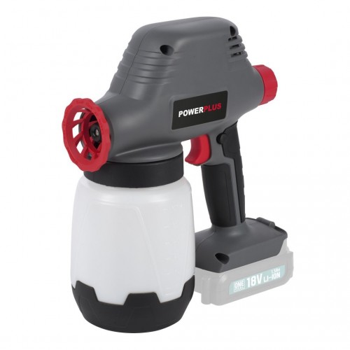POWEBPSS1 Pistola de pintura 18V 1000ml - incl. batería 18V 1.5Ah y cargador