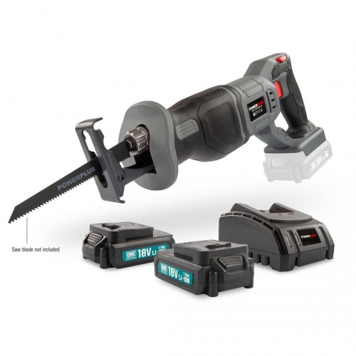 POWEBRSS2 Sierra sable 18V - incl. 2 baterías 18V 1.5Ah y cargador